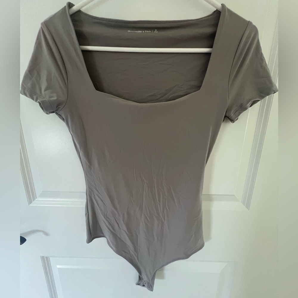 Abercrombie & Fitch Taupe Bodysuit